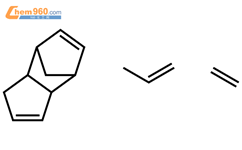 乙烯-丙烯-二环戊二烯的聚合物结构式图片|25034-71-3结构式图片