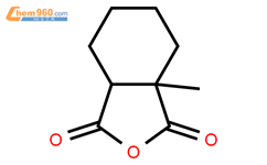 甲基六氢化邻苯二甲酸酐结构式图片|25550-51-0结构式图片
