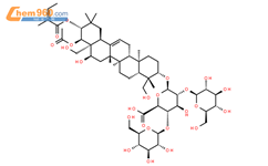 七叶皂苷 Ib结构式图片|26339-90-2结构式图片