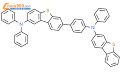 7-​[4-​(3-​二苯并噻吩基苯基​氨基)​苯基]​-​N​N-​二苯基-2-​二苯并噻吩胺​结构式图片|2641671-54-5结构式图片