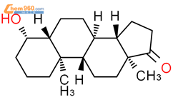 4β-羟基-5α-雄甾烷-17-酮结构式图片|29220-44-8结构式图片
