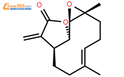 小白菊内酯结构式图片|29552-41-8结构式图片