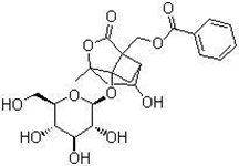 芍药内酯苷结构式图片|39011-90-0结构式图片