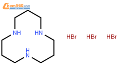 1,5,9-三氮杂环十二烷三溴化氢结构式图片|35980-62-2结构式图片