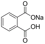 邻苯二甲酸氢钠结构式图片|827-27-0结构式图片