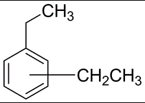 二乙基苯结构式图片|25340-17-4结构式图片