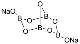 无水四硼酸钠结构式图片|1330-43-4结构式图片