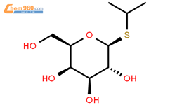异丙基-beta-D-硫代半乳糖吡喃糖苷结构式图片|367-93-1结构式图片