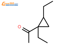 (9ci)-1-(1,2-二乙基环丙基)-乙酮结构式图片|386227-39-0结构式图片