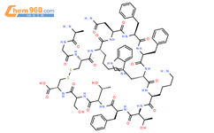 合成生长抑素结构式图片|38916-34-6结构式图片