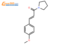 1-[(2E)-3-(4-甲氧基苯基)-1-氧代-2-丙烯基]吡咯烷结构式图片|389572-70-7结构式图片