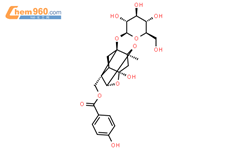 氧化芍药苷结构式图片|39011-91-1结构式图片