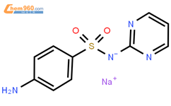 磺胺嘧啶钠结构式图片|547-32-0结构式图片