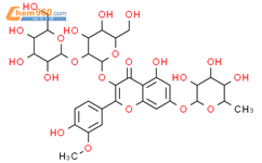 异鼠李素-3-O-槐二糖-7-O-鼠李糖苷结构式图片|41328-75-0结构式图片