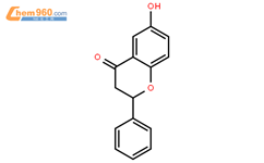6-羟基黄烷酮结构式图片|4250-77-5结构式图片