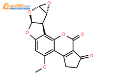 黄曲霉素b1 8,9-环氧化物结构式