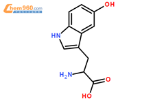 5-羟基色氨酸结构式图片|56-69-9结构式图片
