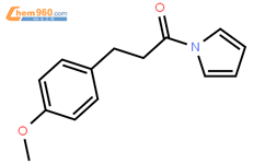 3-(4-Methoxyphenyl)-1-(pyrrol-1-yl)propan-1-one结构式图片|448905-82-6结构式图片