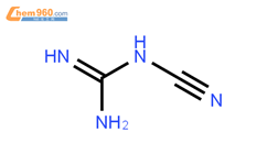 双氰胺结构式图片|461-58-5结构式图片