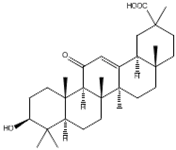 甘草次酸(α型)结构式图片|1449-05-4结构式图片
