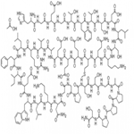Exenatide Acetate 醋酸艾塞那肽及杂质对照品结构式图片|141732-76-5结构式图片