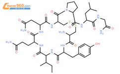 催产素结构式图片|50-56-6结构式图片