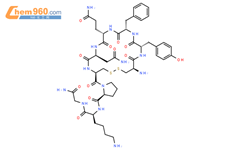 赖氨酸加压素结构式图片|50-57-7结构式图片