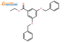 3,5-双(苄氧基)苯甲酸乙酯结构式图片|50841-46-8结构式图片