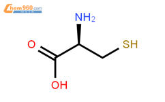 L-半胱氨酸结构式图片|52-90-4结构式图片
