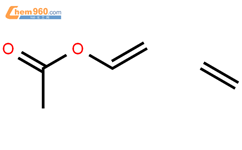 乙烯-醋酸乙烯共聚物结构式图片|24937-78-8结构式图片
