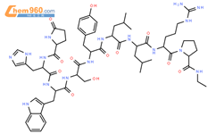 Leuprorelin Acetate结构式图片|53714-56-0结构式图片