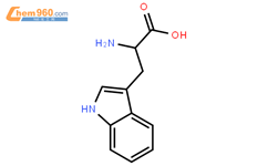 DL-色氨酸结构式图片|54-12-6结构式图片