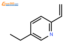 5-乙基-2-乙烯基吡啶结构式图片|5408-74-2结构式图片