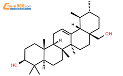 乌发醇结构式图片|545-46-0结构式图片