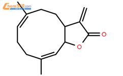 木香烃内酯结构式图片|553-21-9结构式图片