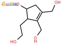 杜仲醇结构式图片|55930-44-4结构式图片