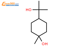 4-p-樟烷-1,8-二醇结构式图片|565-48-0结构式图片
