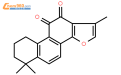 丹参酮 IIA结构式图片|568-72-9结构式图片