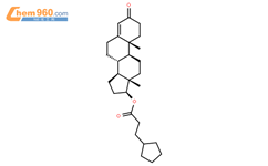 环戊丙酸睾酮结构式图片|58-20-8结构式图片