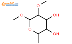 甲基6-脱氧-2-o-甲基-a-d-半乳糖吡喃糖苷结构式图片|59981-27-0结构