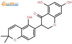 甘草异黄烷酮结构式图片|66067-26-3结构式图片