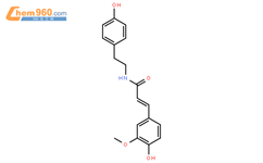 N-反式阿魏酰酪胺结构式图片|66648-43-9结构式图片