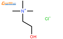 氯化胆碱结构式图片|67-48-1结构式图片