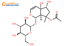 乙酰哈巴苷结构式图片|6926-14-3结构式图片
