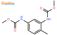 4-甲基苯-1,3-二氨基甲酸二甲酯结构式图片|6935-99-5结构式图片