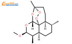 artemether 蒿甲醚结构式