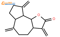 去氢木香内酯结构式图片|74299-48-2结构式图片