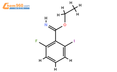 Ethyl 2-fluoro-6-iodobenzenecarboximidate结构式图片|748188-91-2结构式图片