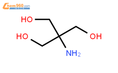 三羟甲基氨基甲烷结构式图片|77-86-1结构式图片