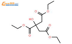 柠檬酸三乙酯结构式图片|77-93-0结构式图片